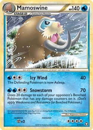 Mamoswine 005/102 - Holofoil Deck Exclusives - Holo Rare