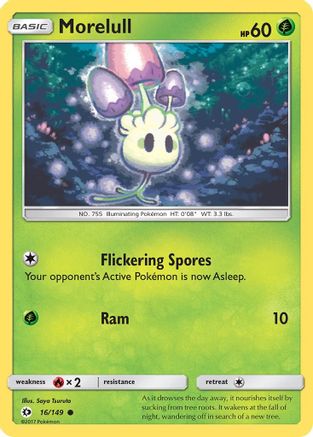 Morelull 016/149 SM Base Set - Common
