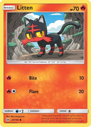 Litten 024/149 SM Base Set - Common