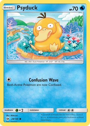 Psyduck 028/149 SM Base Set - Common