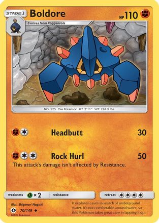 Boldore 070/149 SM Base Set - Uncommon