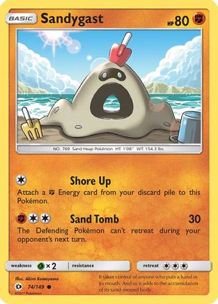 Sandygast 074/149 SM Base Set - Common