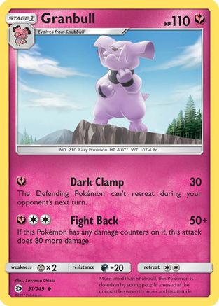 Granbull 091/149 SM Base Set - Uncommon