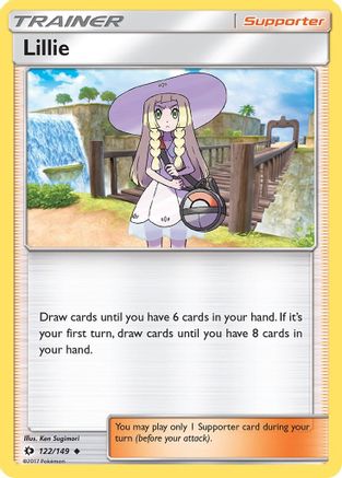 Lillie 122/149 SM Base Set - Uncommon