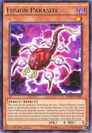 Fusion Parasite (RATE-EN009) - Raging Tempest 1st Edition