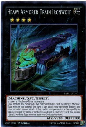 Heavy Armored Train Ironwolf (RATE-EN050) - Raging Tempest 1st Edition