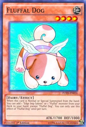Fluffal Dog (FUEN-EN016) - Fusion Enforcers 1st Edition
