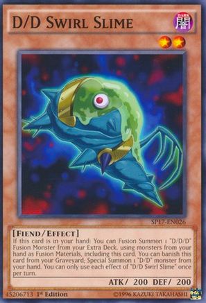 D/D Swirl Slime (SP17-EN026) - Star Pack - Battle Royal 1st Edition