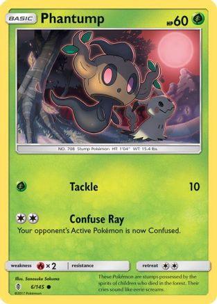 Phantump 006/145 SM Guardians Rising - Common