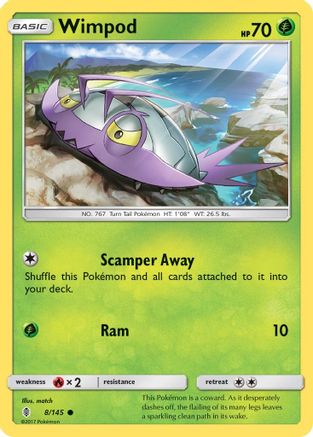 Wimpod 008/145 SM Guardians Rising - Common