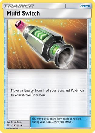 Multi Switch 129/145 SM Guardians Rising - Uncommon