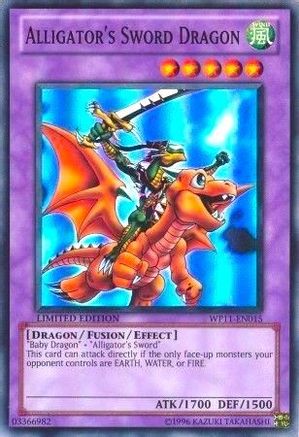 Alligator's Sword Dragon (WP11-EN015) - World Championship 2011 Card Pack Limited