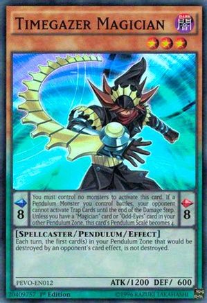 Timegazer Magician (PEVO-EN012) - Pendulum Evolution 1st Edition