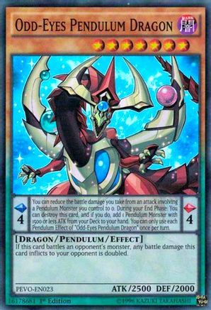 Odd-Eyes Pendulum Dragon (PEVO-EN023) - Pendulum Evolution 1st Edition