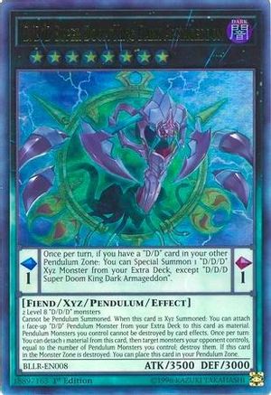 D/D/D Super Doom King Dark Armageddon (BLLR-EN008) - Battles of Legend: Light's Revenge 1st Edition