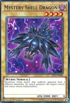 Mystery Shell Dragon (YS17-EN006) - Starter Deck: Link Strike 1st Edition