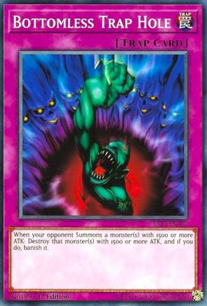 Bottomless Trap Hole (YS17-EN037) - Starter Deck: Link Strike 1st Edition