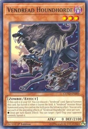 Vendread Houndhorde (COTD-EN000) - Code of the Duelist Unlimited