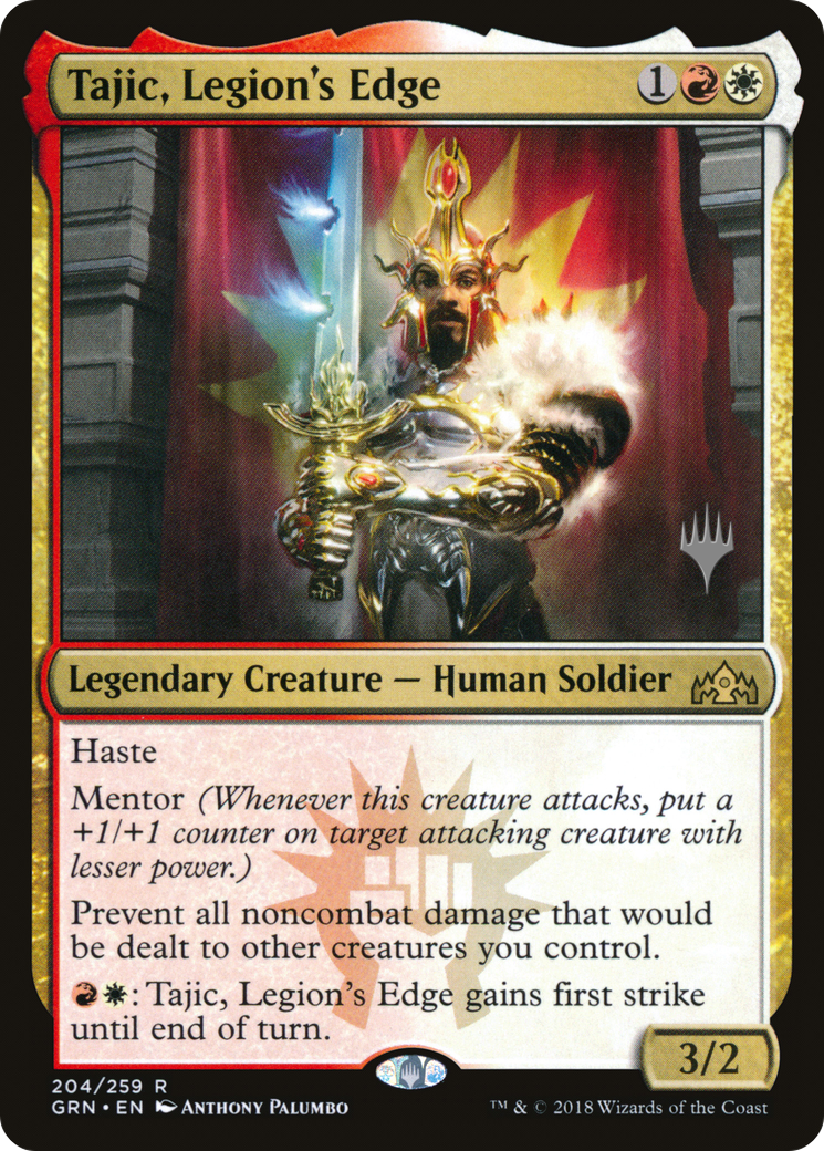 Tajic, Legion's Edge (PPTHB-204P) - Guilds of Ravnica Promos Foil