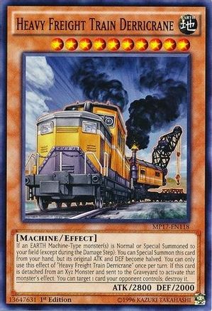 Heavy Freight Train Derricrane (MP17-EN118) - 2017 Mega-Tins Mega Pack 1st Edition