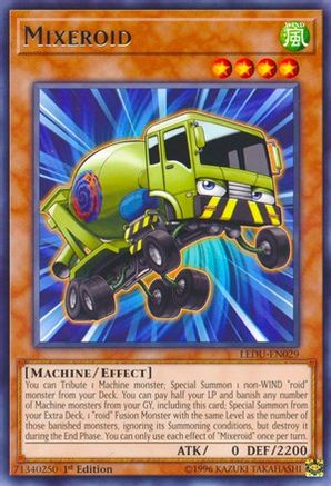 Mixeroid (LEDU-EN029) - Legendary Duelists 1st Edition