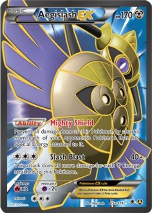 Aegislash EX 65a/119 - Holofoil Alternate Art Promos - Promo