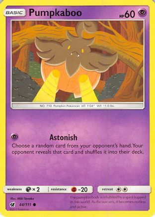 Pumpkaboo 044/111 SM Crimson Invasion - Common
