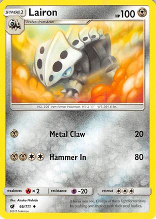 Lairon 066 SM Crimson Invasion - Uncommon