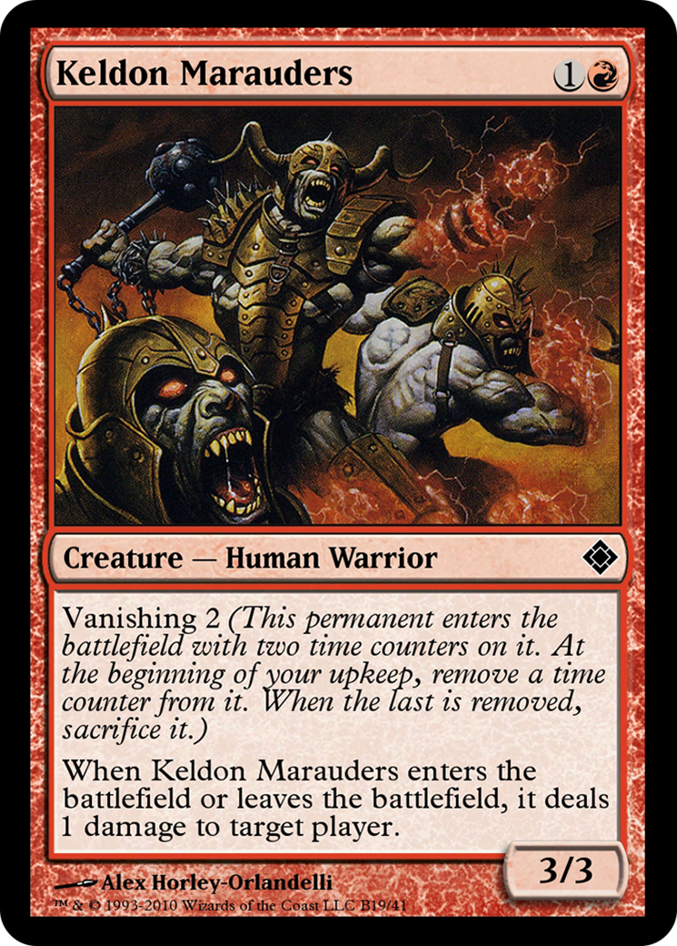 Keldon Marauders (TD0-B19) - Magic Online Theme Decks