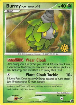 Burmy (Plant Cloak) 078/132 Countdown Calendar Promos - Promo