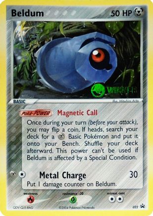 Beldum 022 League & Championship Cards - Promo