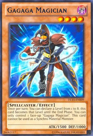 Gagaga Magician (Blue) (DL15-EN009) - Duelist League Promo Unlimited