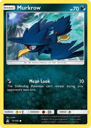 Murkrow 071 SM Ultra Prism - Common