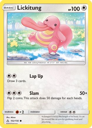 Lickitung 102/156 SM Ultra Prism - Common