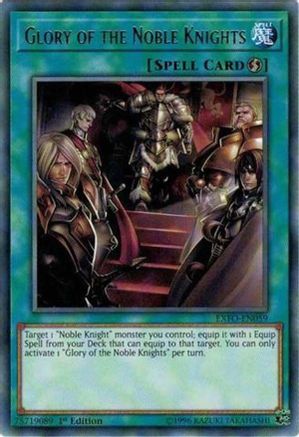 Glory of the Noble Knights (EXFO-EN059) - Extreme Force 1st Edition