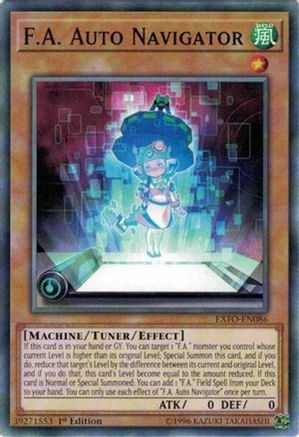 F.A. Auto Navigator (EXFO-EN086) - Extreme Force 1st Edition