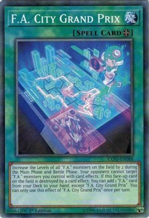 F.A. City Grand Prix (EXFO-EN088) - Extreme Force 1st Edition