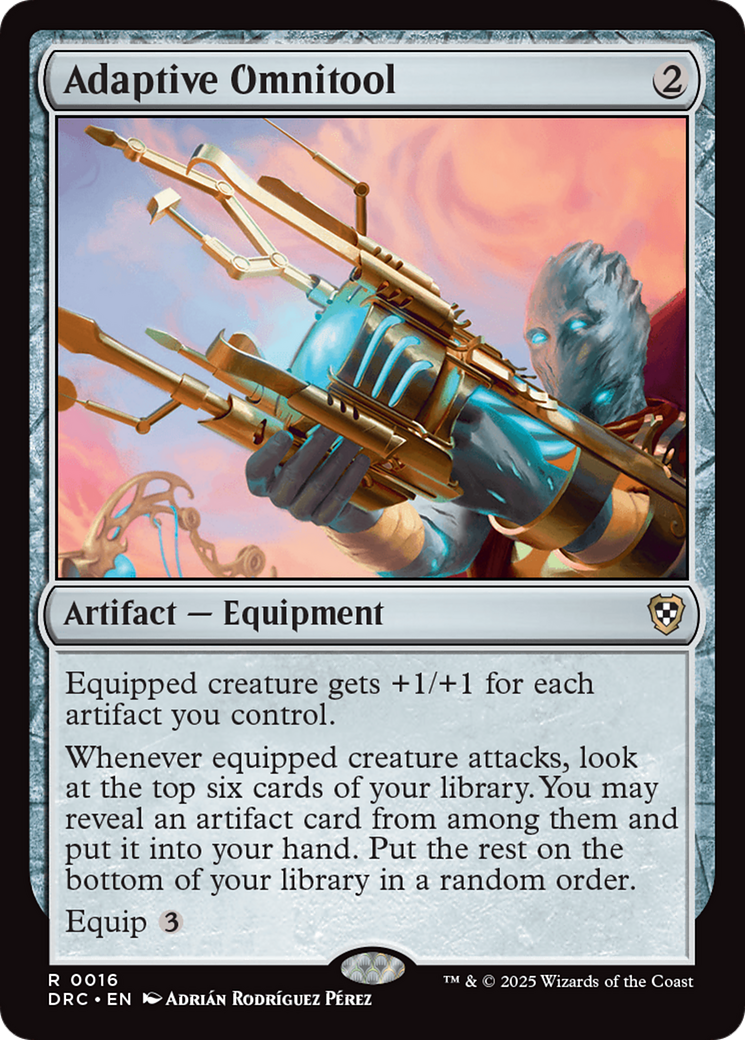 Adaptive Omnitool (DRC-016) - Commander: Aetherdrift Foil