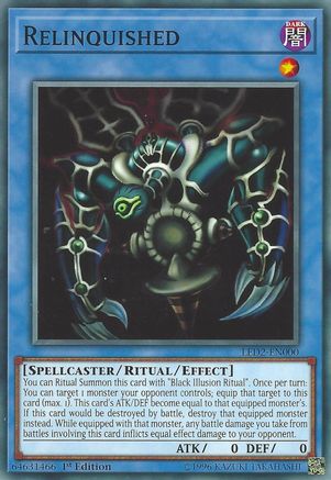Relinquished (LED2-EN000) - Legendary Duelists: Ancient Millennium 1st Edition
