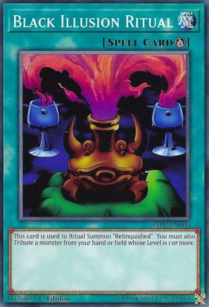 Black Illusion Ritual (LED2-EN006) - Legendary Duelists: Ancient Millennium 1st Edition