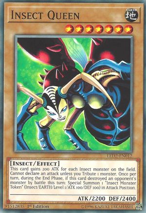 Insect Queen (LED2-EN012) - Legendary Duelists: Ancient Millennium 1st Edition
