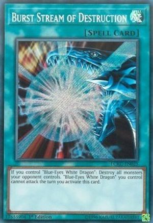 Burst Stream of Destruction (LCKC-EN025) - Legendary Collection Kaiba Unlimited