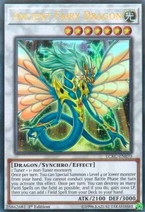 Ancient Fairy Dragon (LCKC-EN070) - Legendary Collection Kaiba 1st Edition