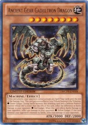 Ancient Gear Gadjiltron Dragon (WCPP-EN018) - World Championship 2010 Card Pack Limited