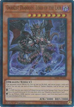 Darkest Diabolos, Lord of the Lair (SR06-EN001) - Structure Deck: Lair of Darkness 1st Edition