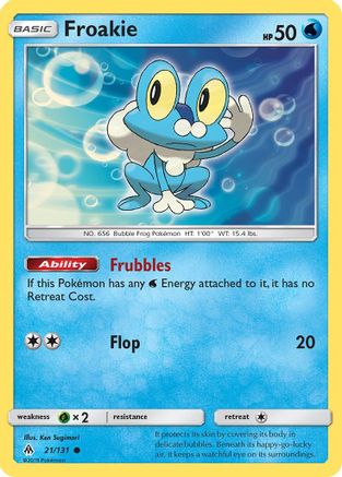 Froakie (21) 021/131 SM Forbidden Light - Common