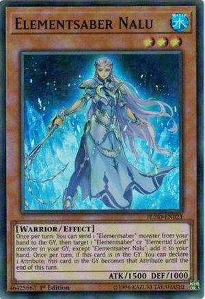 Elementsaber Nalu (FLOD-EN021) - Flames of Destruction 1st Edition