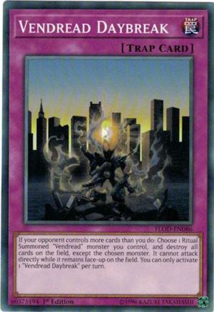Vendread Daybreak (FLOD-EN086) - Flames of Destruction 1st Edition