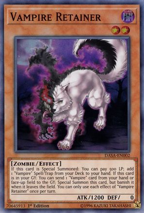 Vampire Retainer (DASA-EN002) - Dark Saviors 1st Edition