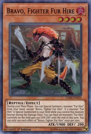 Bravo, Fighter Fur Hire (DASA-EN019) - Dark Saviors Unlimited